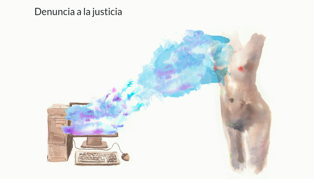 acoso.online ilustración